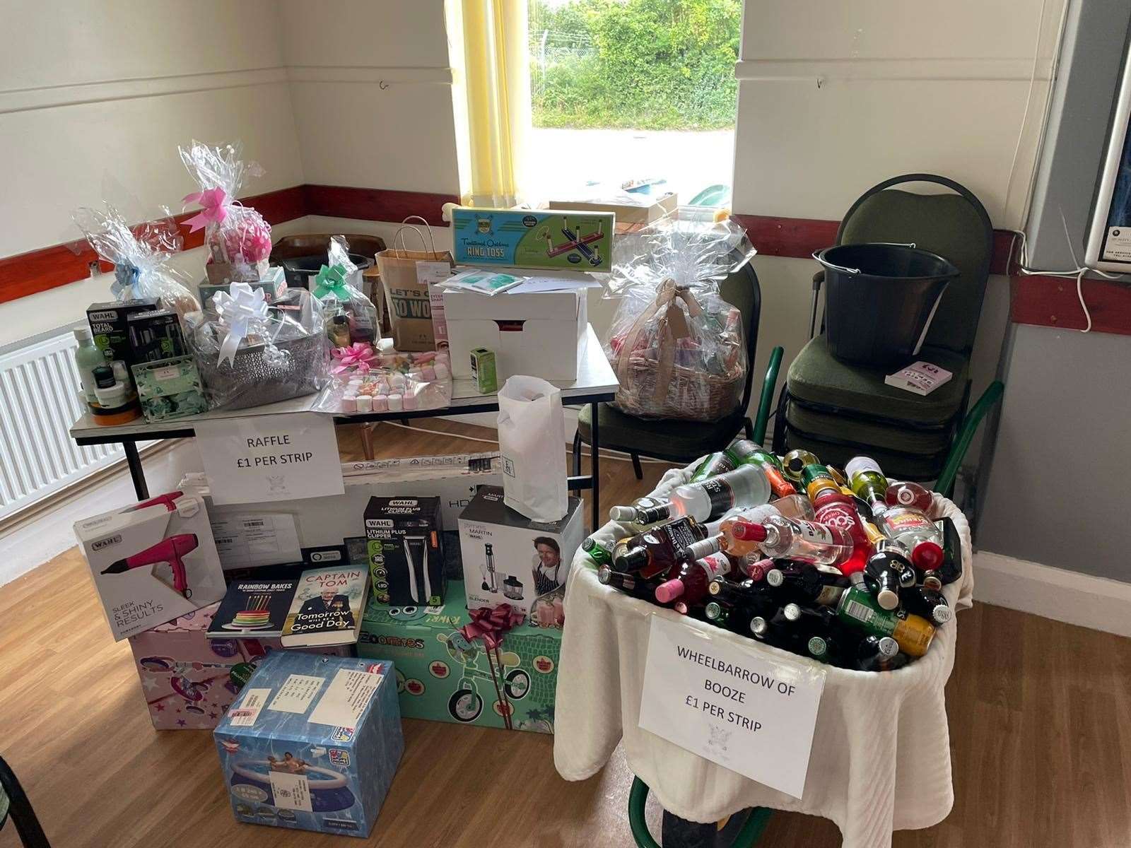 A raffle raked in the finds for the Aylesham girl