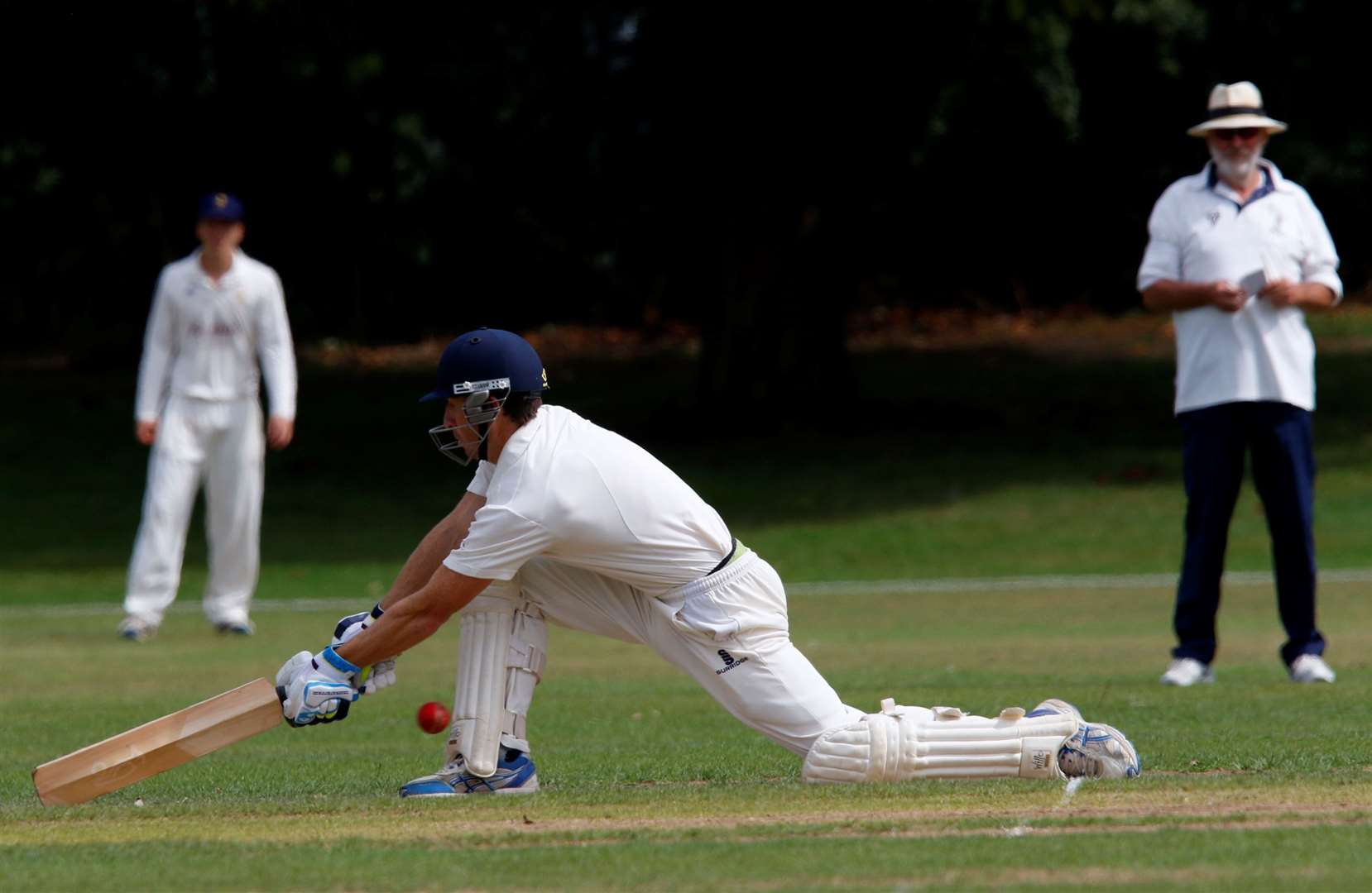 The Mote batsman Tom Harvey is available to start the season. Picture: Andy Jones