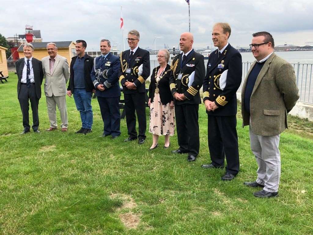 Local and international dignitaries at The Gunther Pluschow International event
