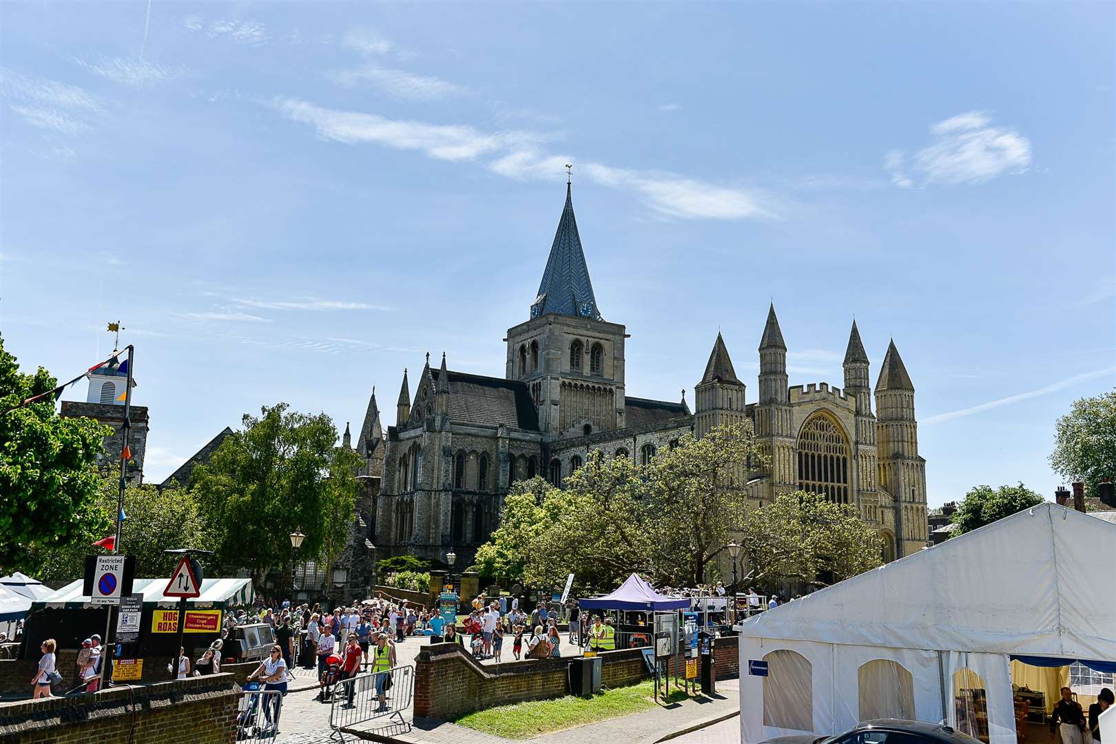 Rochester Cathedral will host the ceremony in October