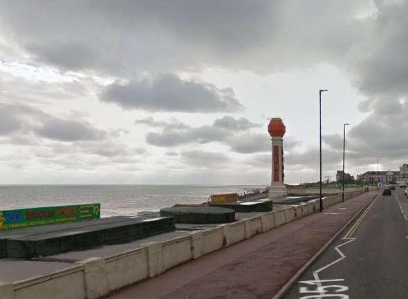 The attack took place outside the Lido Club in Ethelbert Terrace