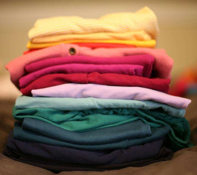 Hundreds of shirts have been pinched. Stock photo (3989404)