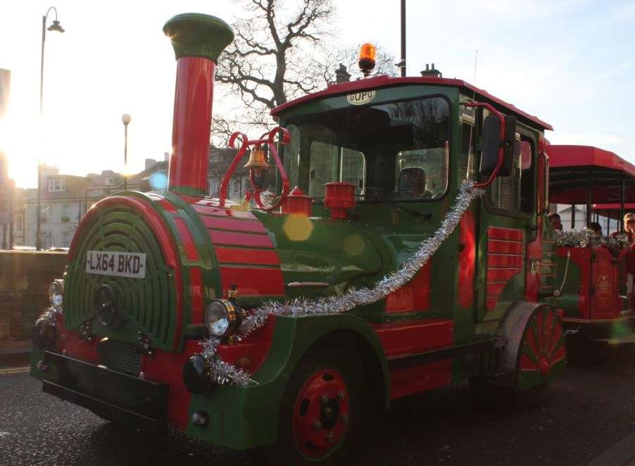 The train will run in Tunbridge Wells this Christmas