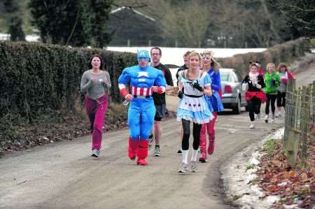 Dozens flock to take part in the Great Valley Run