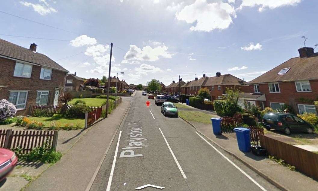 Shed fire in Playstool Road, Sittingbourne. Picture: Google (25718267)