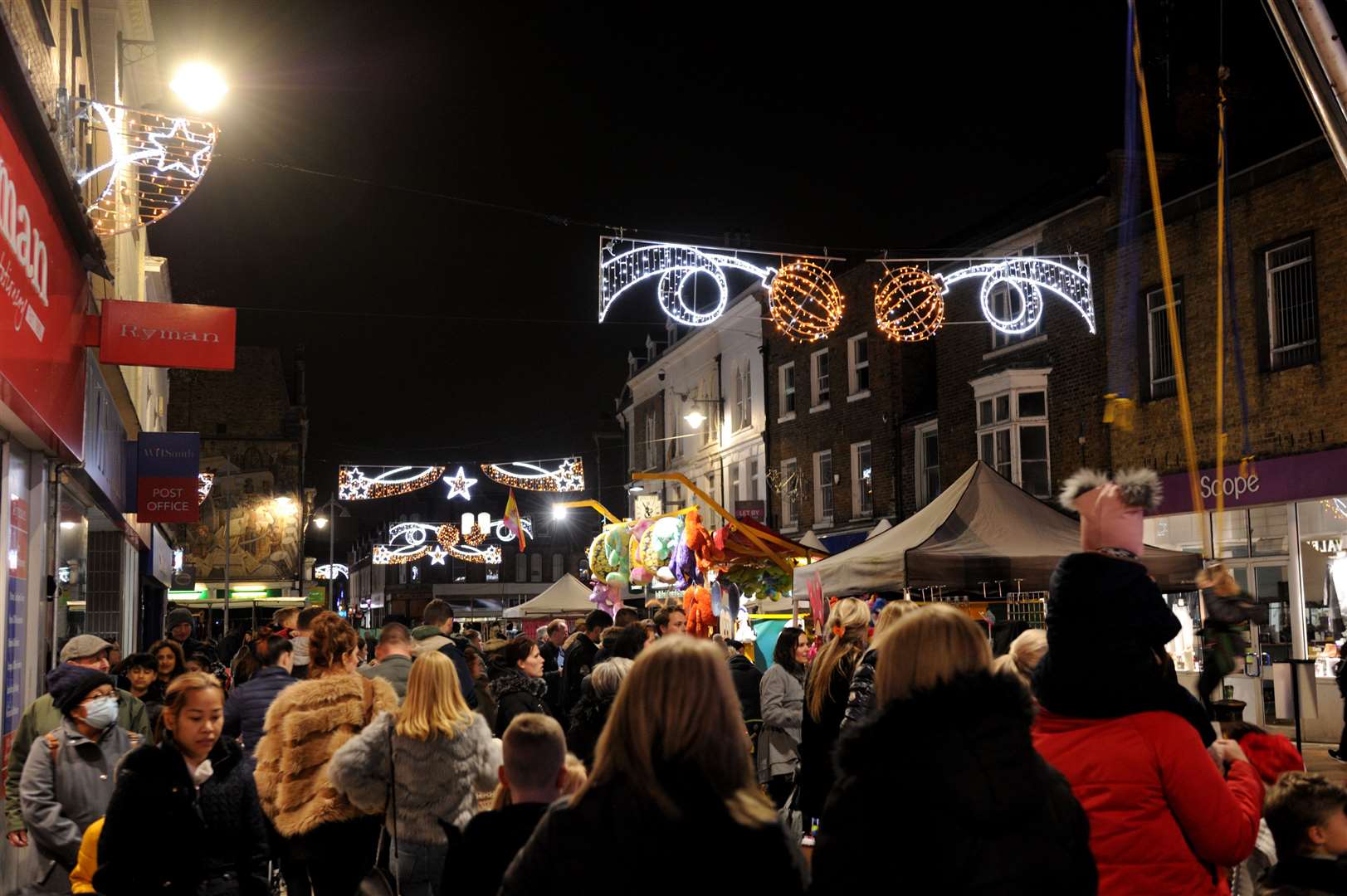 Dartford Christmas Lights 2021. Picture: Dartford Borough Council