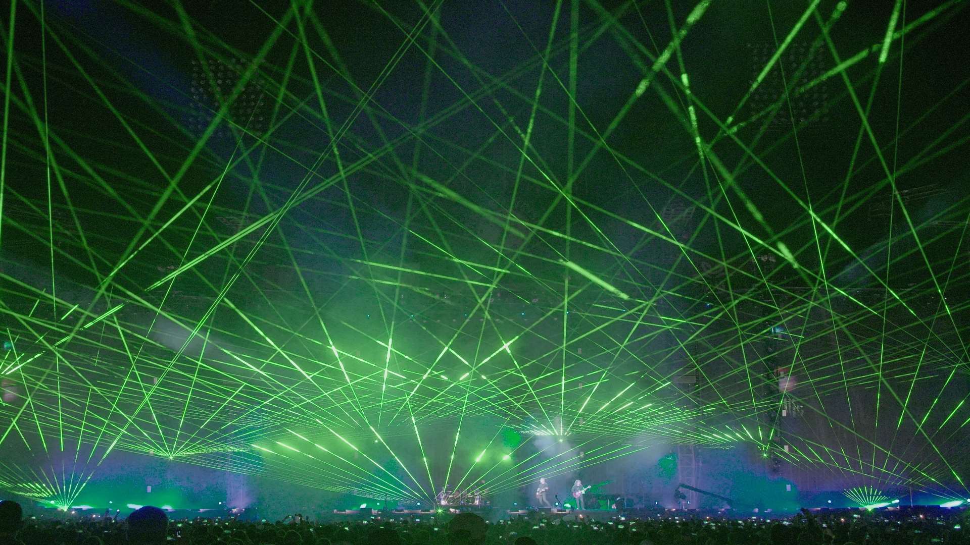 ER Productions has provided laser effects for Metallica