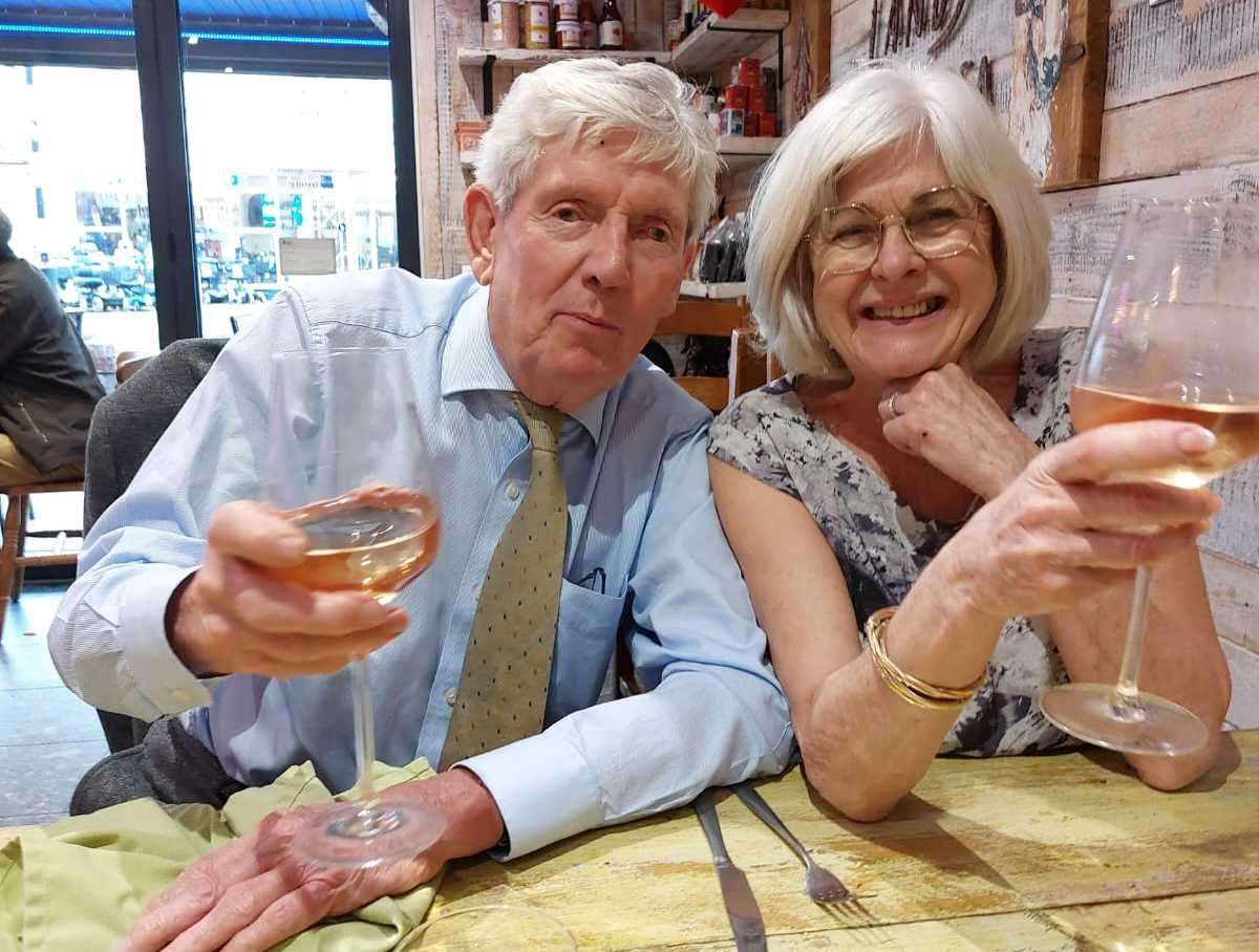Jean and Bob Kelly met at the pub almost two years ago