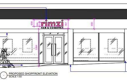 Plans for a Rimzi Hair and Beauty store have been approved by the council. Picture: Rimzi