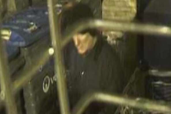 Raider Duncan Snape is caught on camera after removing his balaclava