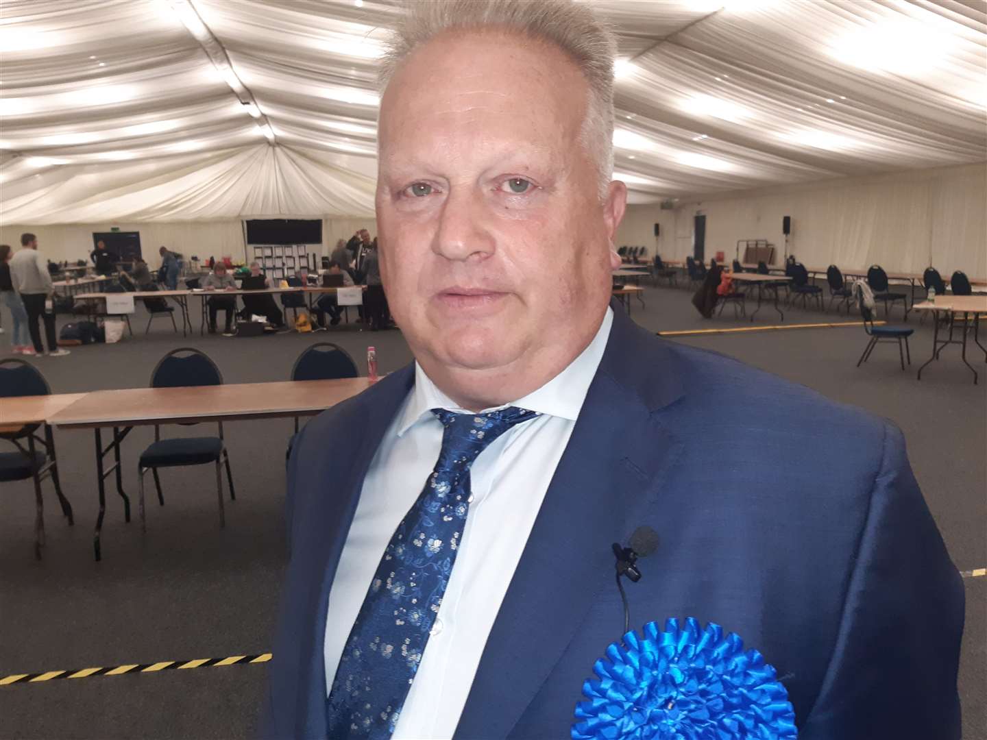 Cllr David Burton, Conservative party leader: We've bucked the trend