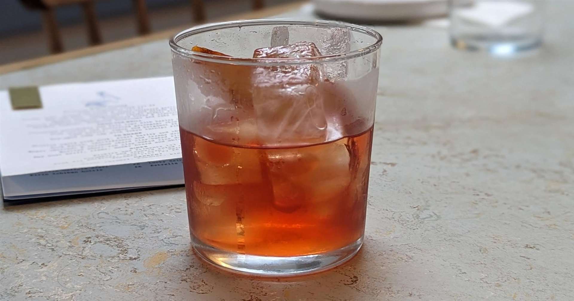 A negroni with a Japanese twist