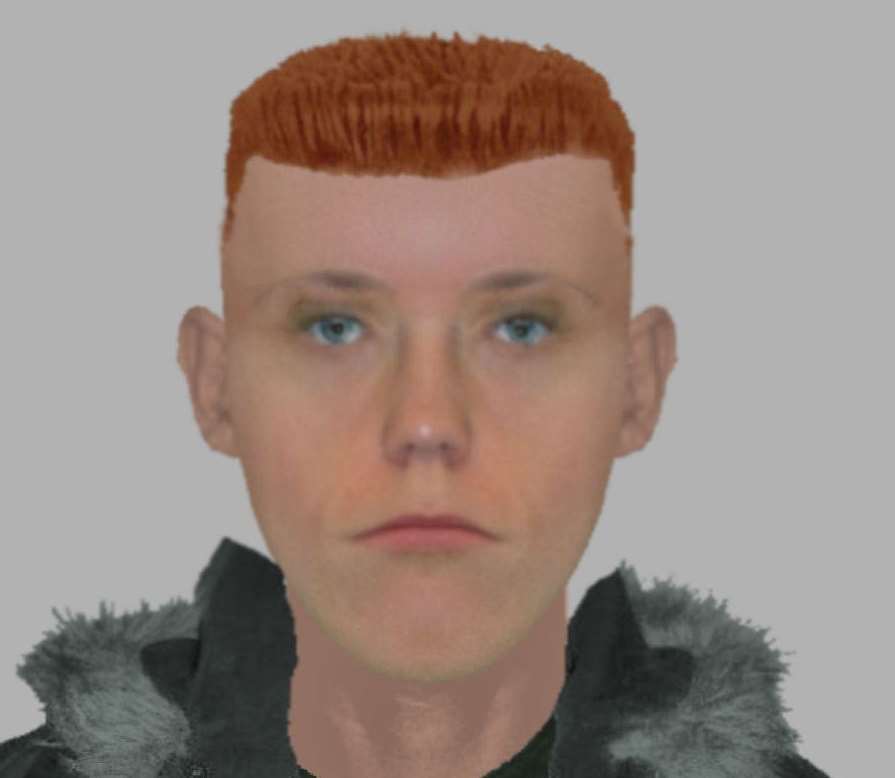 Detectives investigating an attempted robbery in Gravesend have issued an e-fit image of a man they would like to talk to.