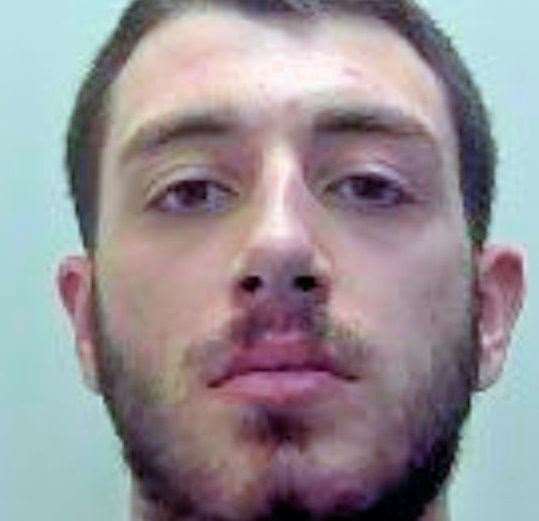 Jobe Norton has been jailed after pointing a gun at a group of people in Canterbury. Picture: Kent Police