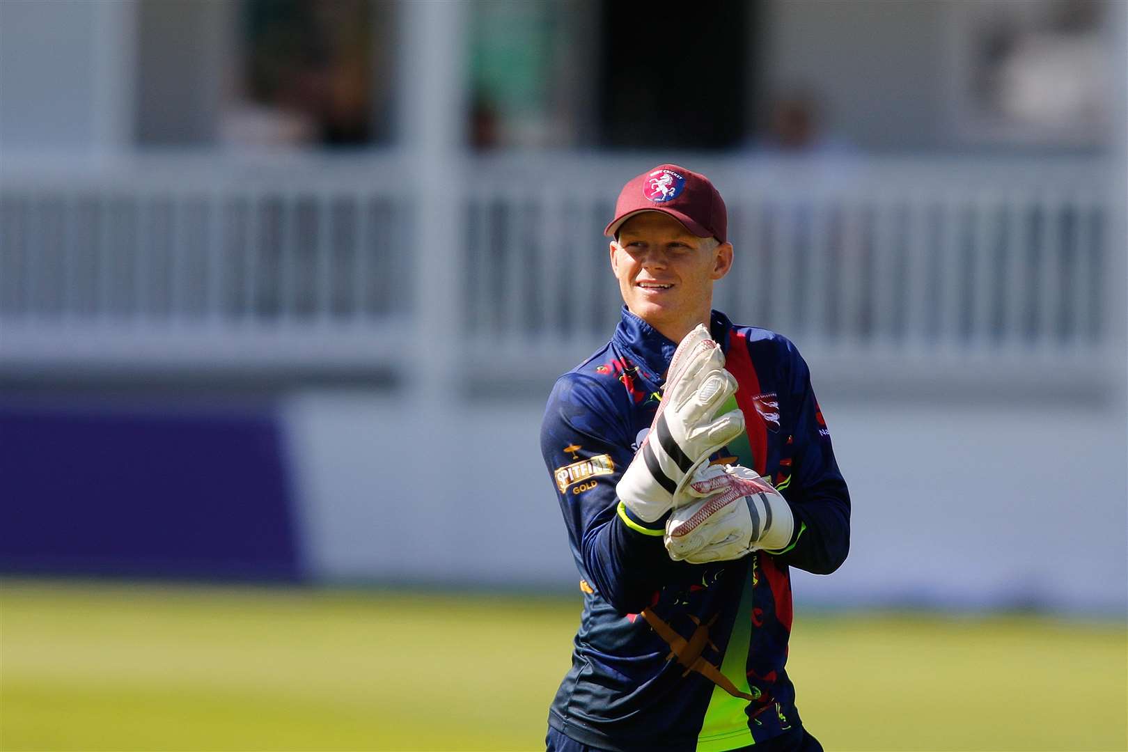 Sam Billings playing in last season's T20 Blast. Picture: Kent Cricket