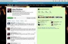 Alex Perkins Twitter page