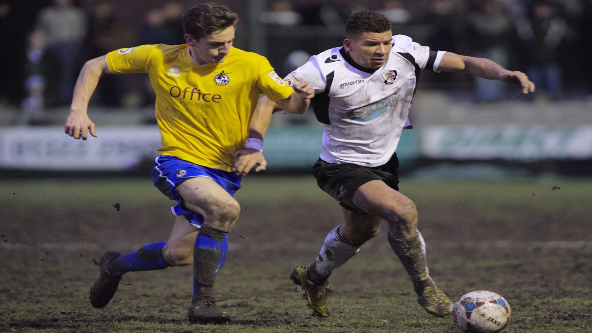Action from Dartford's last home game against Bristol Rovers Picture: Andy Payton