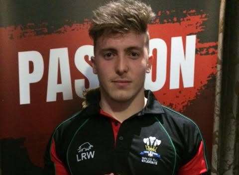Liam Rice-Wilson is proud to represent Wales