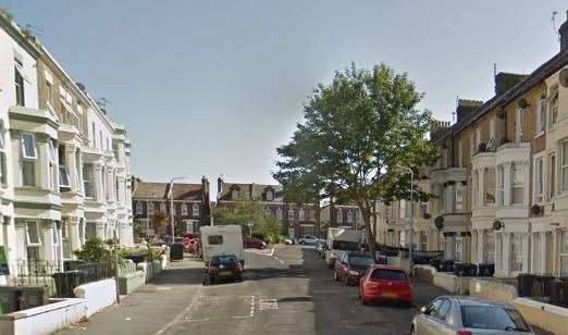 One burglary took place in Gordon Road, Margate. Picture: Google street views (19631318)