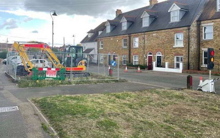 Ferry Road in Iwade, Sittingbourne runs directly through the village. Picture: Joe Crossley