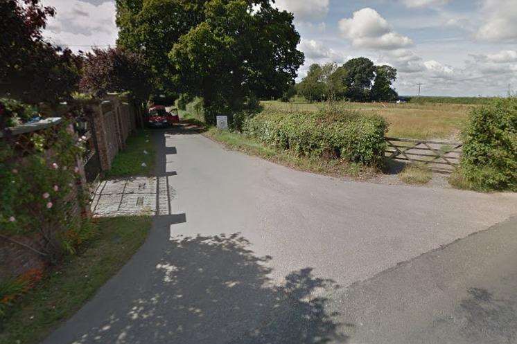 The crash was at the junction of Budd's Lane and Stocks Road. Pic: Google (6469894)