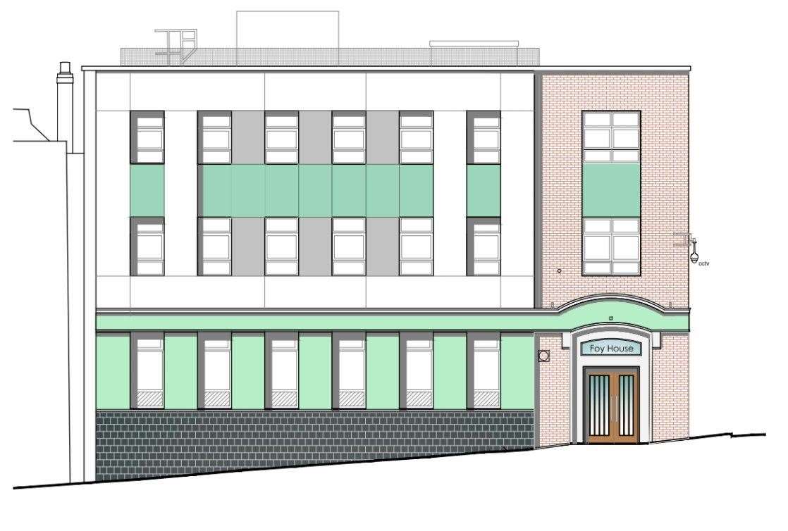 How Foy House could look after the refurbishment. Picture: Thanet District Council
