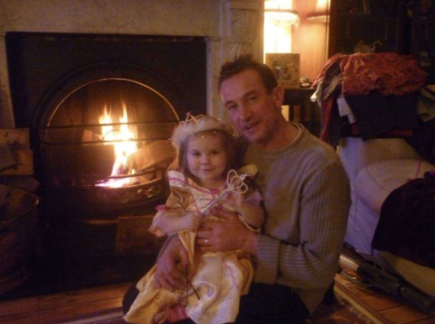 James Beckett, from Margate, went under the knife to donate part of his liver to his daughter