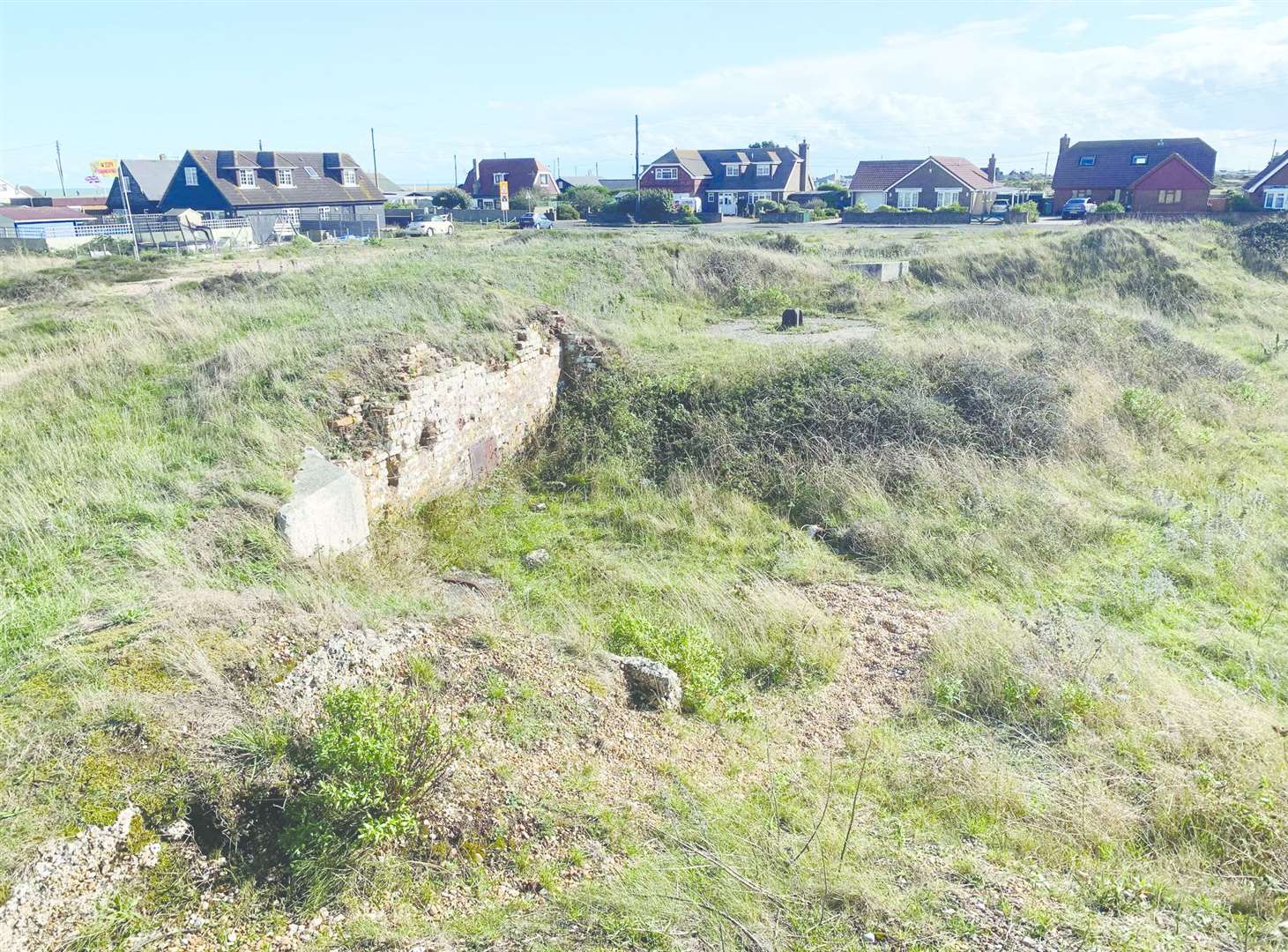 Land at Battery Road and Dungeness Road, Dungeness, has been sold at auction. Picture: Clive Emson