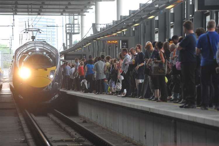 Southeastern train services have been cancelled in Kent. Picture: Southeastern