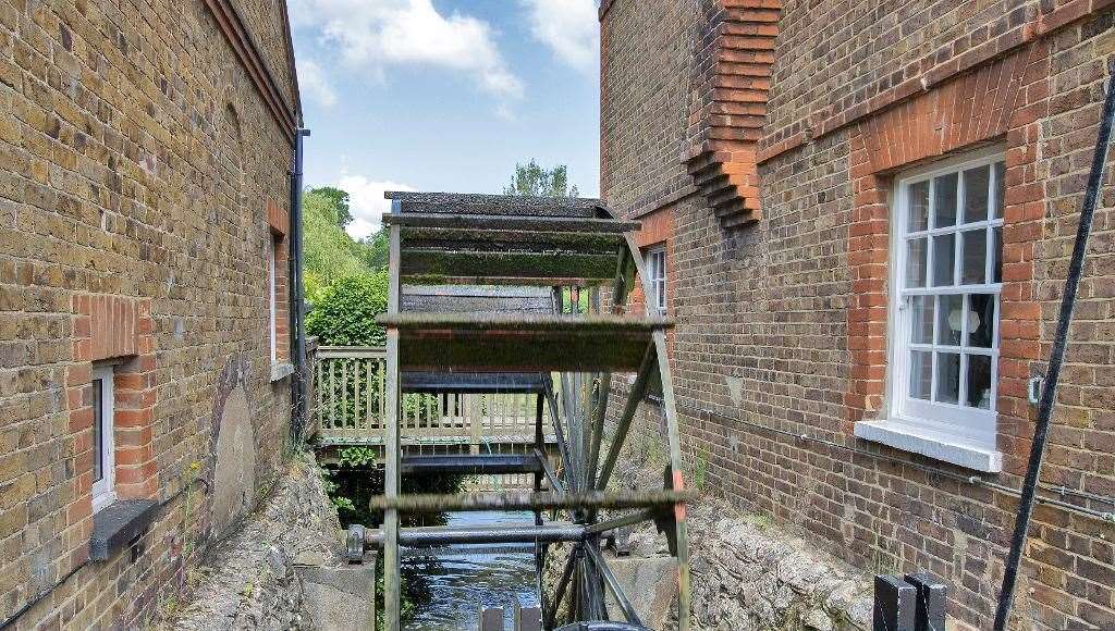 The original watermill is still part of the property. Picture: Harpers and Hurlingham