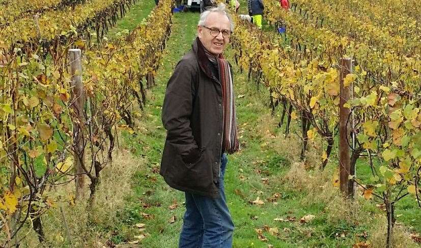 Stephen Skelton MW is well aware English wine’s emergence is fuelled by climate change. Picture: Stephen Skelton