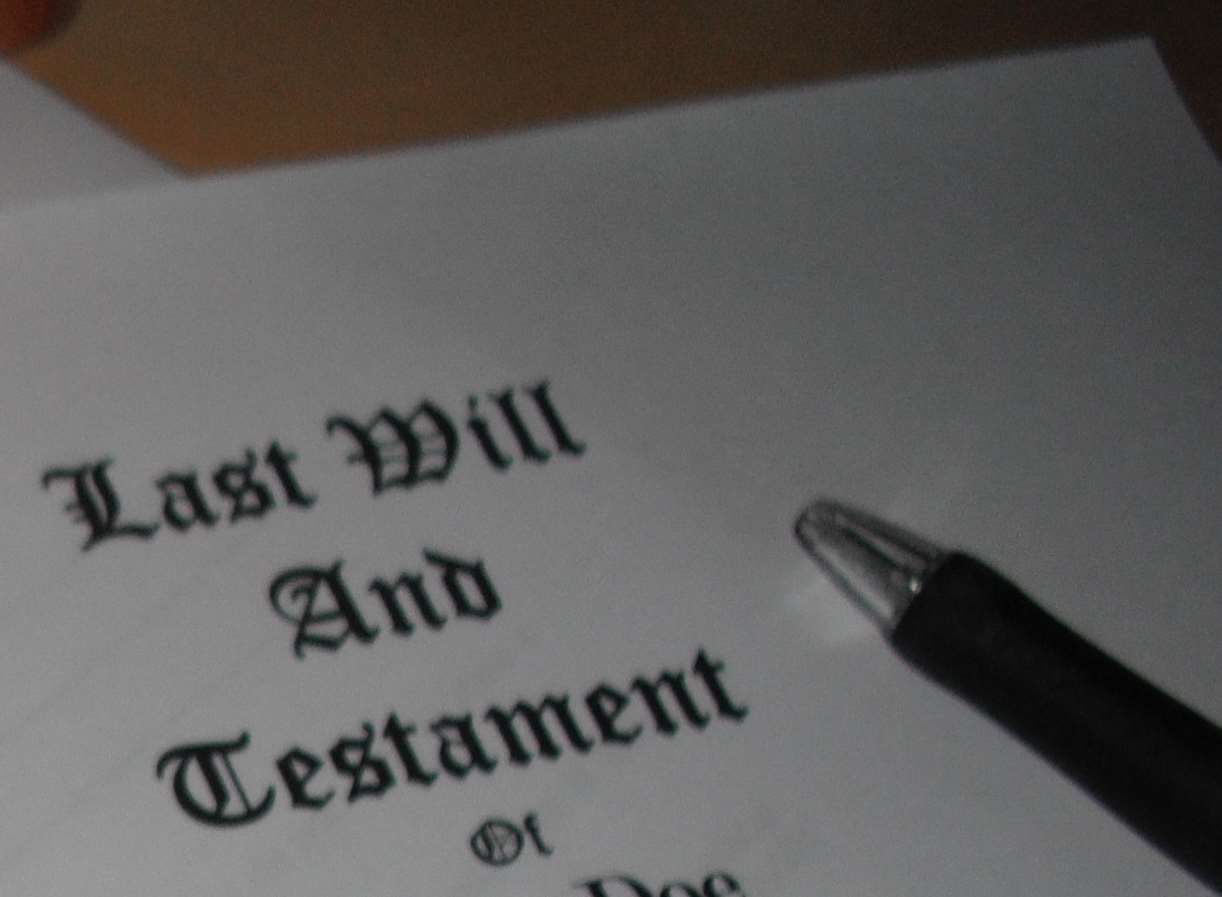 Some estates remain unclaimed because the owner died without leaving a will. Stock picture