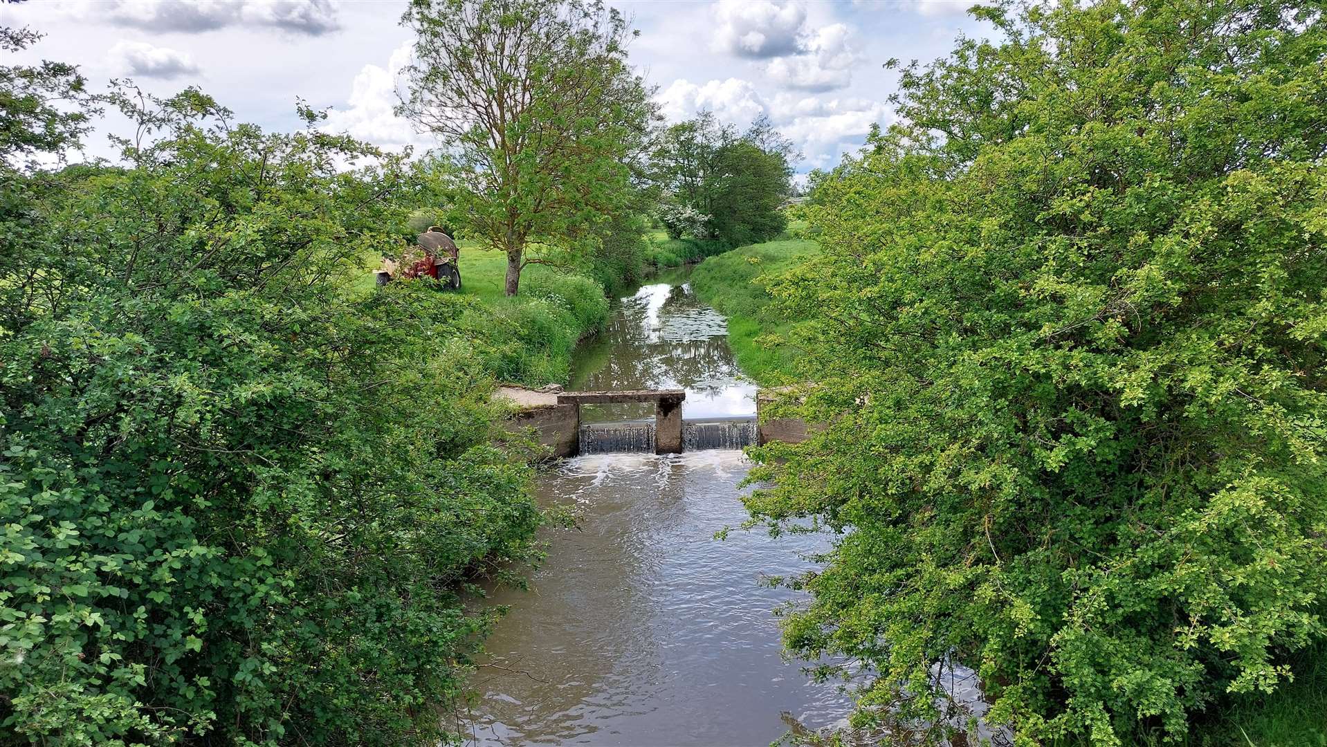 The Hexden Channel was polluted by treatment works in Sandhurst and Hawkhurst