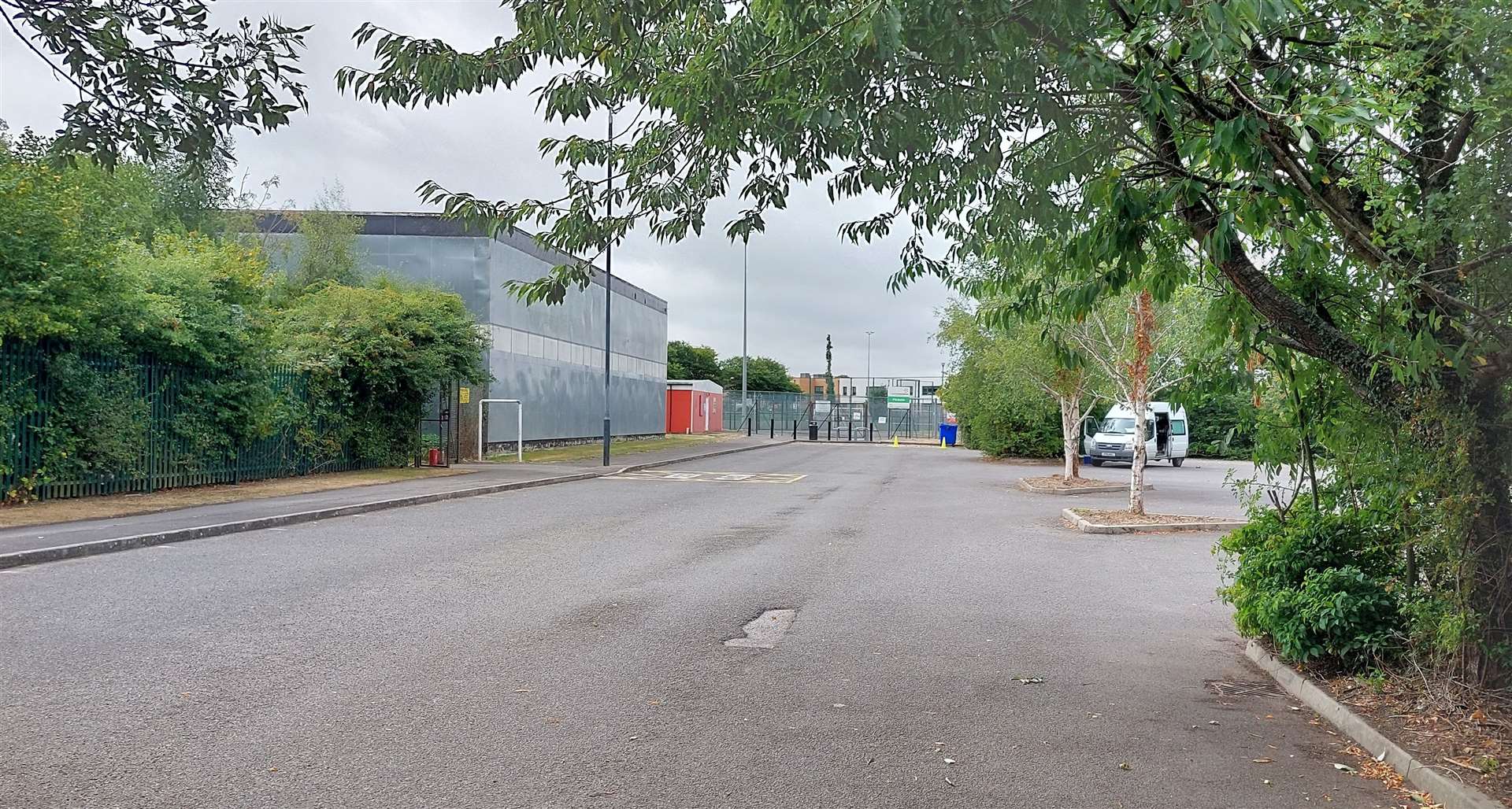 The Stanhope Road facility has netball courts and football pitches