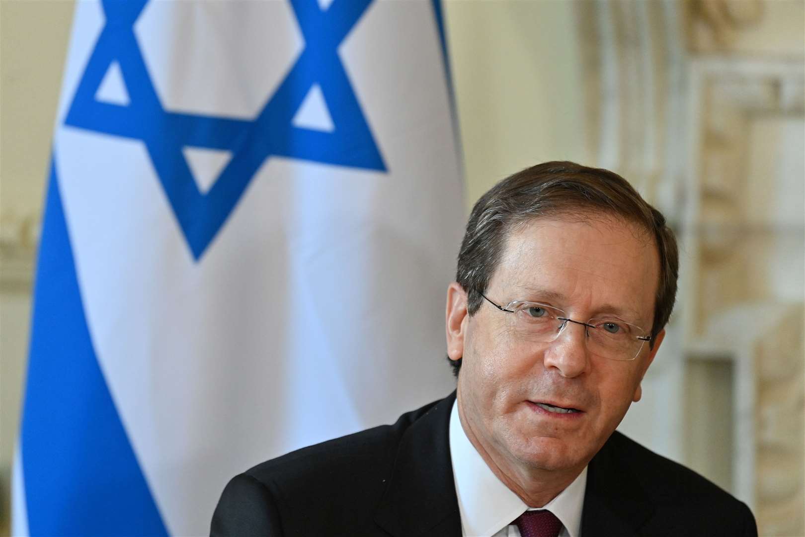 Taoiseach Simon Harris told Israeli president Issac Herzog of his ‘deep concern about the potential for catastrophe in Rafah’ (Justin Tallis/PA)