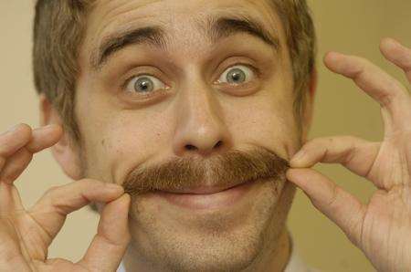 KM reporter Luke Hollands grows a 'tache for Movember
