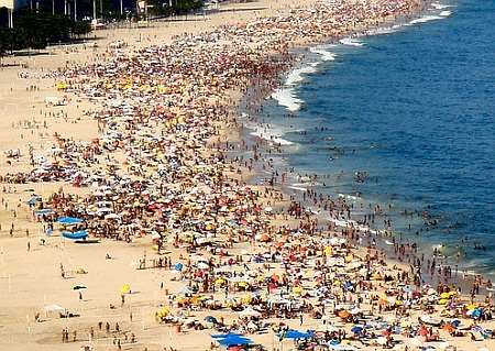 Could this be Ashford? Well, no, it's the Copacabana in Rio!