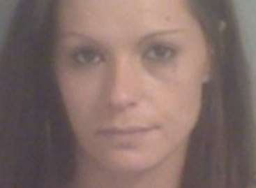 Samantha Murrum hid drugs inside her. Picture: Kent Police