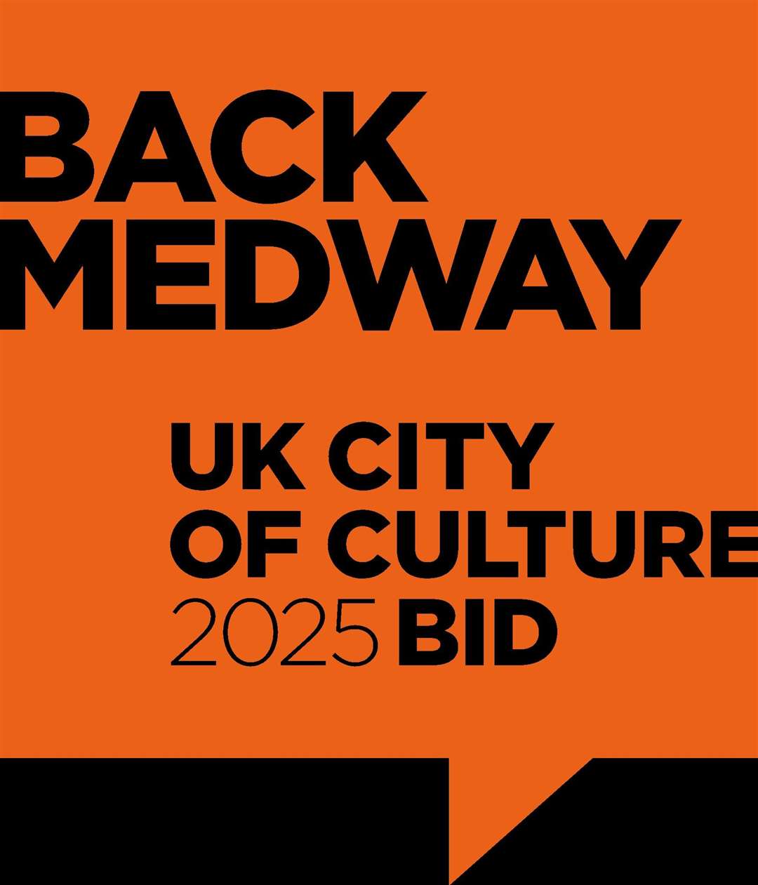 New logo of Medway 2025 UK City of Culture bid