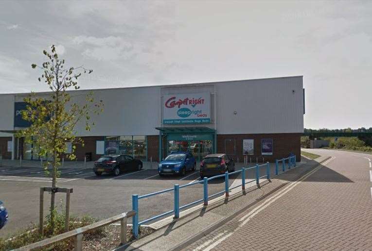 Carpetright in Strood Retail Park. Picture: Google Streetview