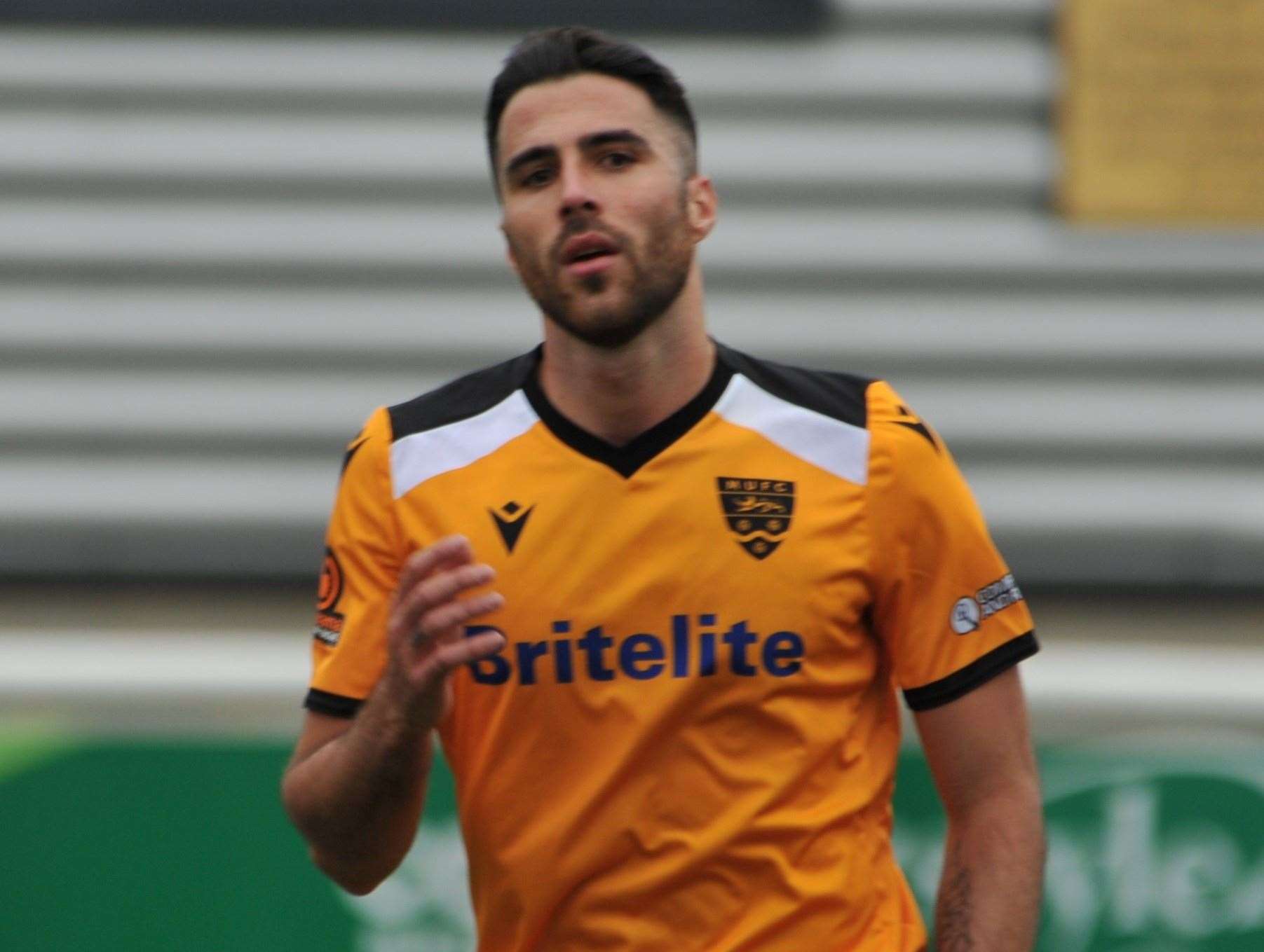 Joan Luque impressed on his Maidstone debut Picture: Steve Terrell