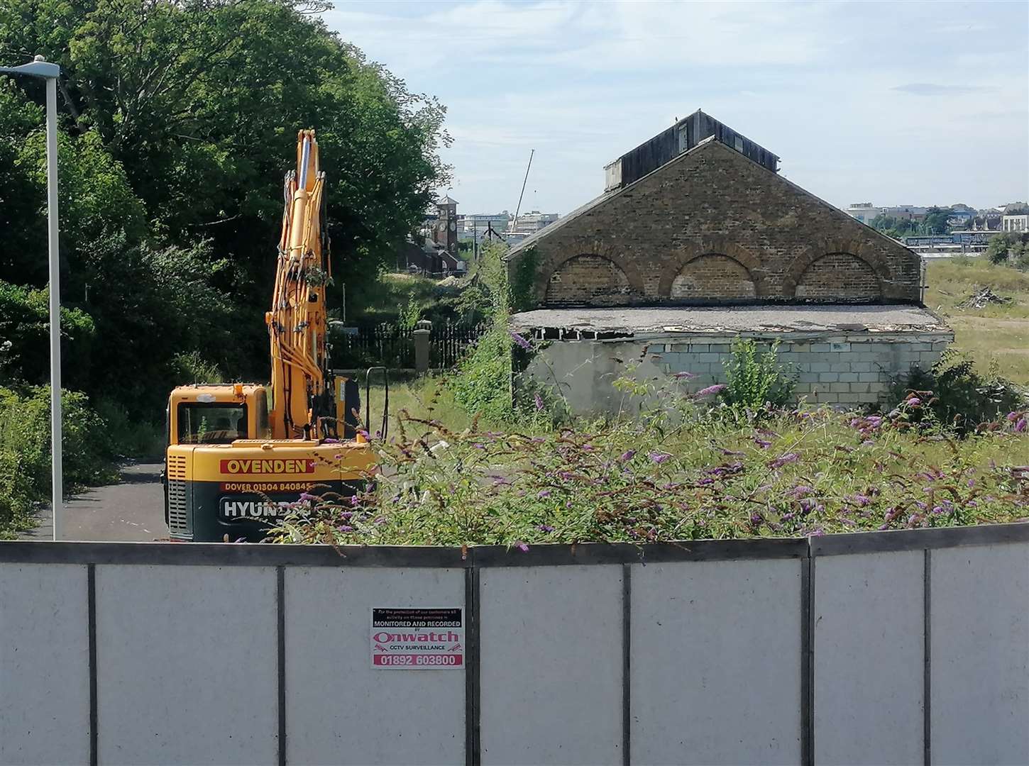 Work on the Newtown site has started Picture: Helen Wait