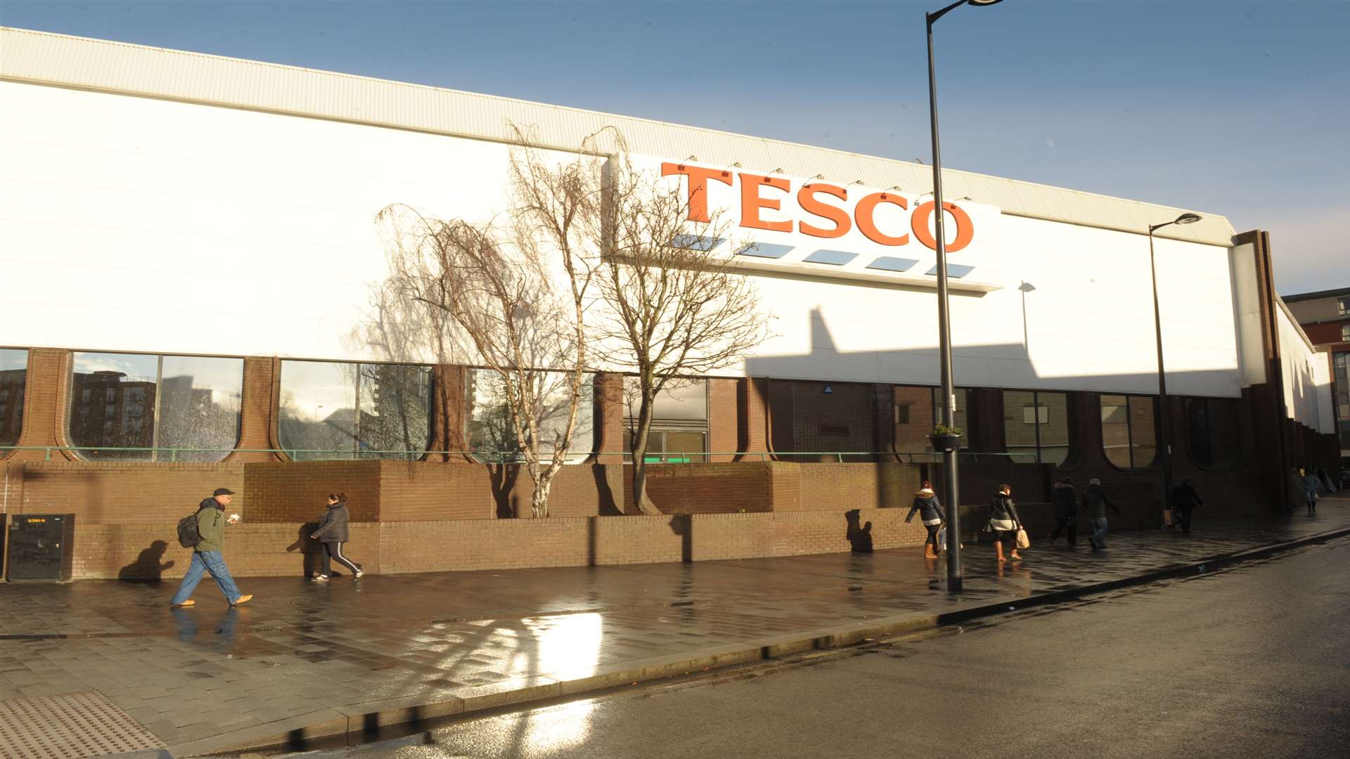 Tesco's store in Chatham closed on April 4