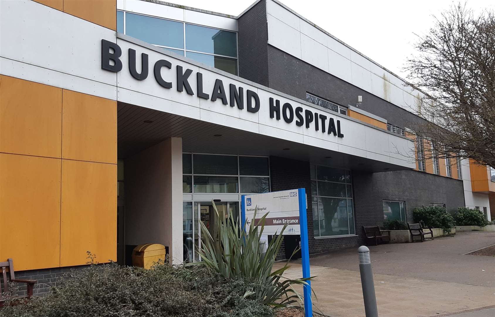 Some visitors to Buckland Hospital are using nearby streets to leave their cars in, rather than the site’s pay-and-display car park