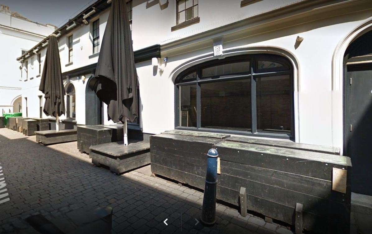 Cameron Dark claimed he had been originally attacked by the man outside The Zoo bar and nightclub in Maidstone