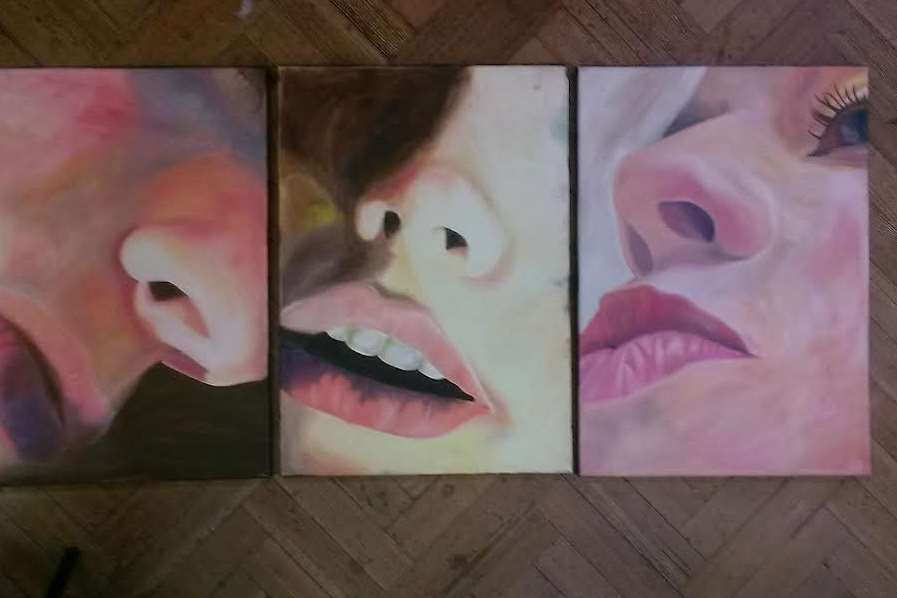 Triptych - by Hannah Zimmer