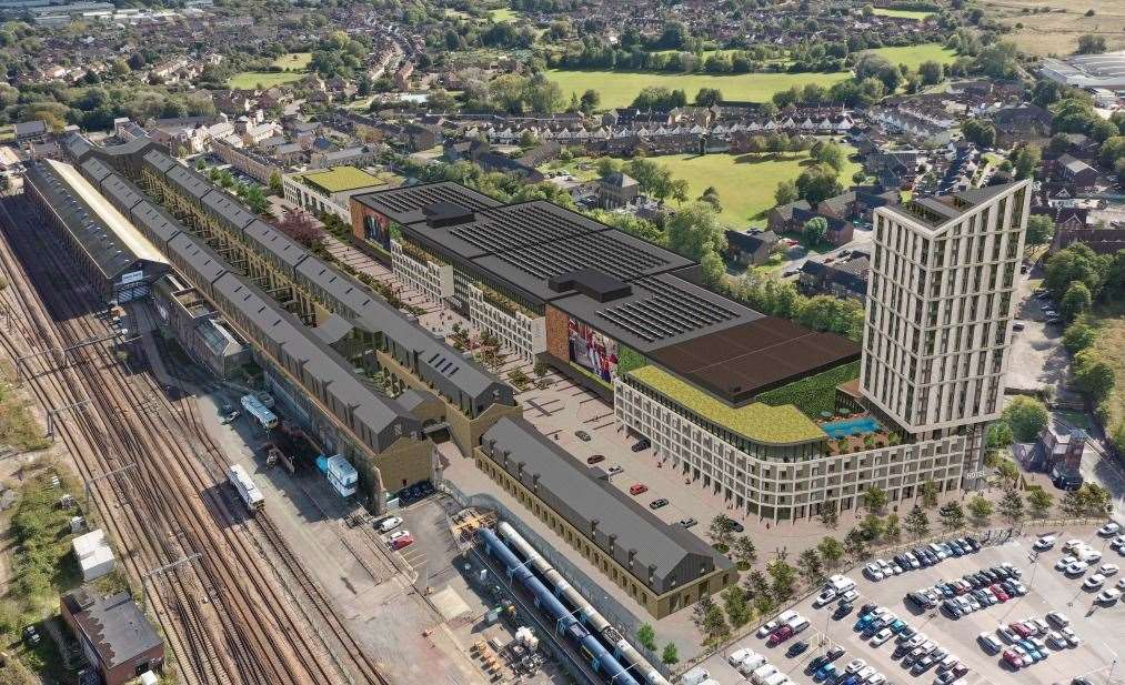 The development approved last night could see £100 million pumped into the Kent economy per year