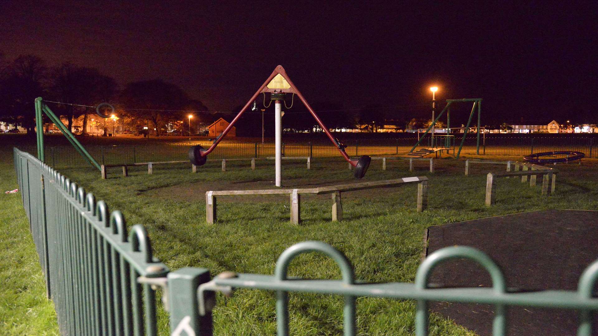 The Faversham Recreation Ground has been a meeting place for vandals and gangs.