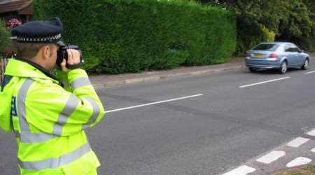 SLOW DOWN: Police carry out speed checks on rural roads