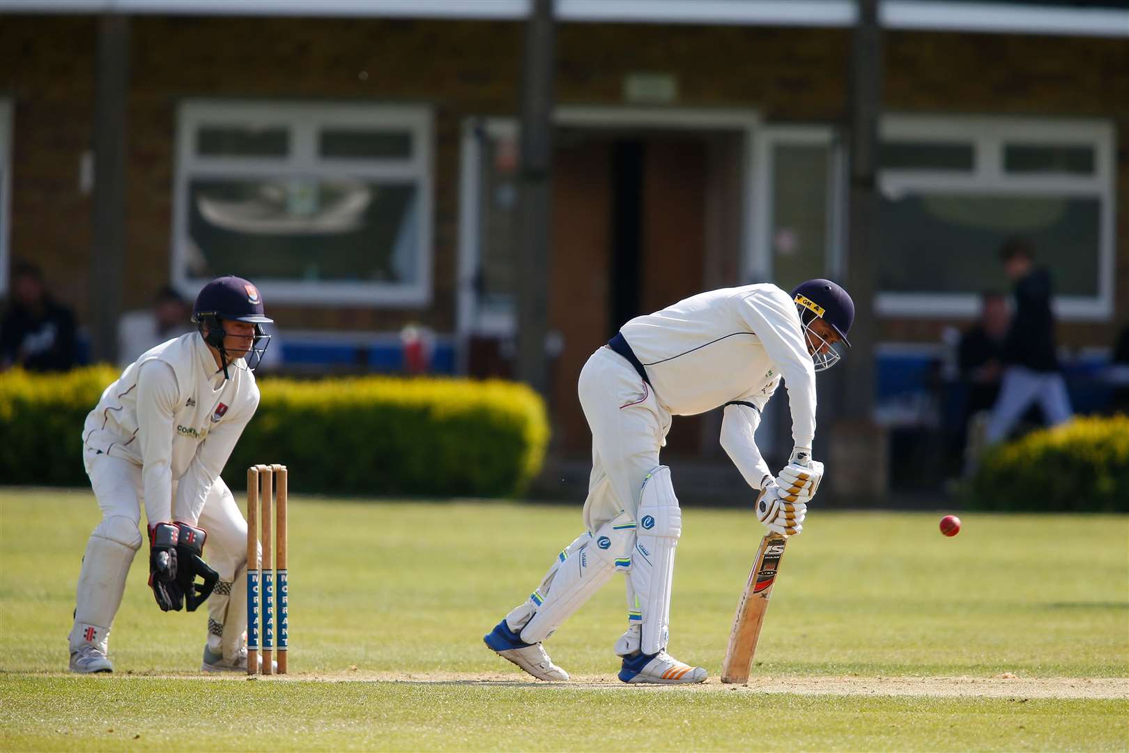 Upchurch batting against Tenterden last year at Holywell Meadow Picture: Andy Jones